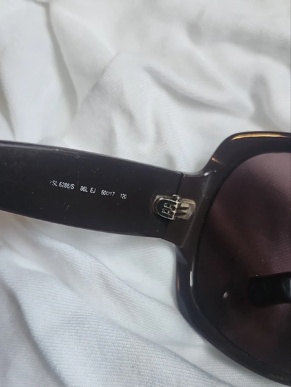 Yves Saint Laurent Oversized Black Women's Sunglasses